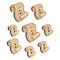 Unrolled Scroll of Parchment and Text Wood Buttons for Sewing Knitting Crochet DIY Craft